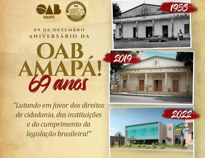 OAB Amapá completa 69 anos